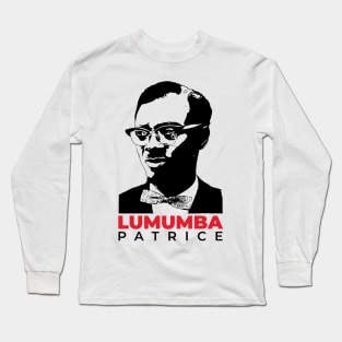 Patrice Lumumba Long Sleeve T-Shirt